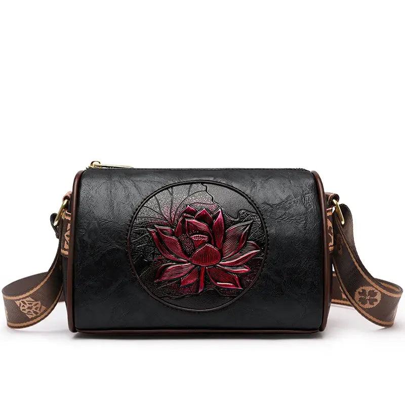 Bolsa De Couro Feminina Transversal